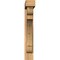 Ekena Millwork Olympic Block Smooth Bracket w/ Offset Brace, Western Red Cedar, 5 1/2"W x 28"D x 36"H BKT0604X28X36OLY05SWR - alternate 2